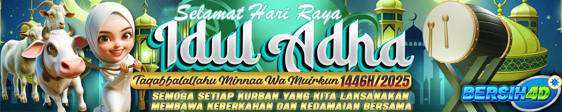 bersih4d idul adha 2025